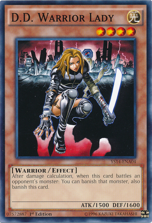 D.D. Warrior Lady [YS14-ENA04] Common | Rock City Comics