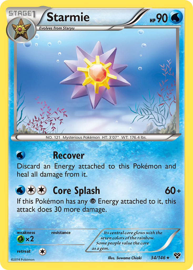 Starmie (34/146) [XY: Base Set] | Rock City Comics