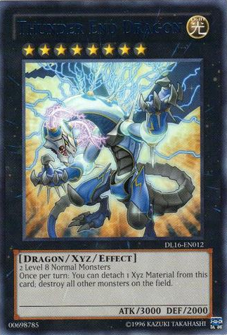 Thunder End Dragon (Blue) [DL16-EN012] Rare | Rock City Comics