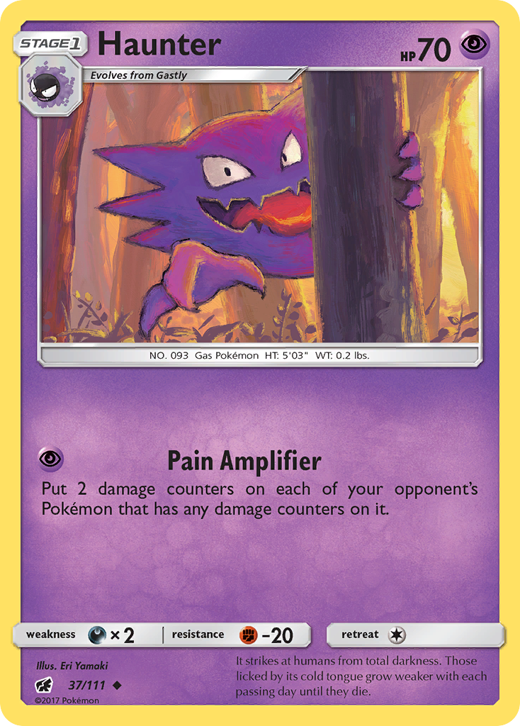 Haunter (37/111) [Sun & Moon: Crimson Invasion] | Rock City Comics