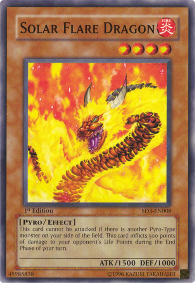 Solar Flare Dragon [SD3-EN008] Common | Rock City Comics