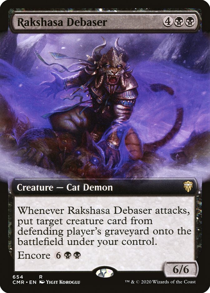 Rakshasa Debaser (Extended) [Commander Legends] | Rock City Comics