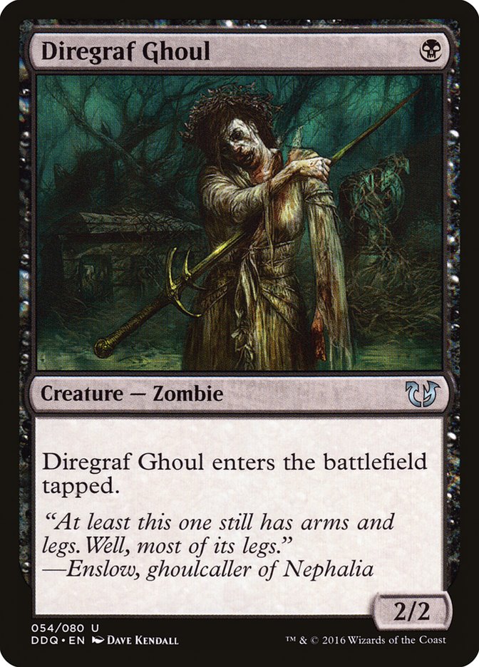 Diregraf Ghoul [Duel Decks: Blessed vs. Cursed] | Rock City Comics