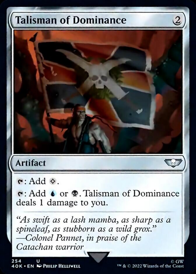 Talisman of Dominance (254) [Universes Beyond: Warhammer 40,000] | Rock City Comics