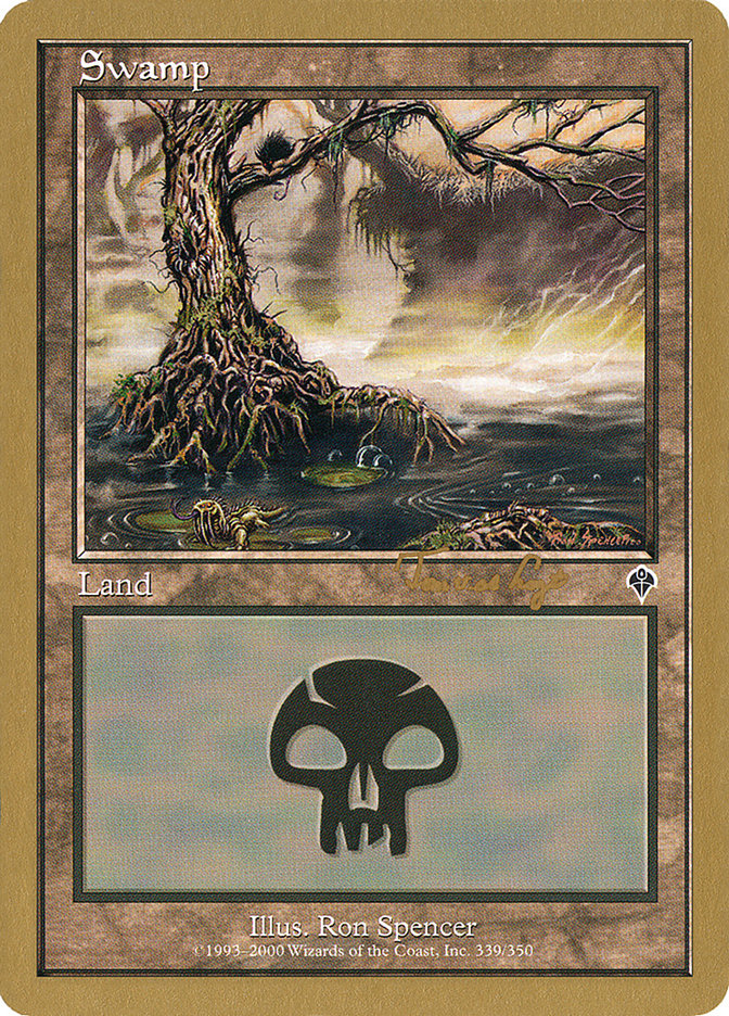 Swamp (tvdl339) (Tom van de Logt) [World Championship Decks 2001] | Rock City Comics