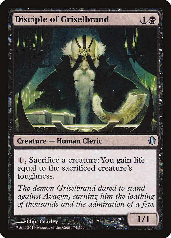 Disciple of Griselbrand [Commander 2013] | Rock City Comics