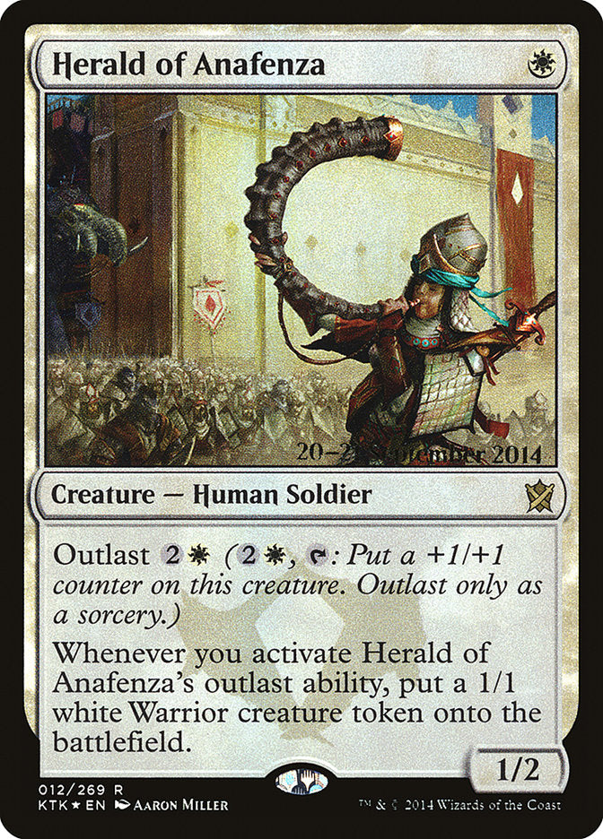 Herald of Anafenza  [Khans of Tarkir Prerelease Promos] | Rock City Comics