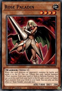 Rose Paladin [LDS2-EN106] Common | Rock City Comics