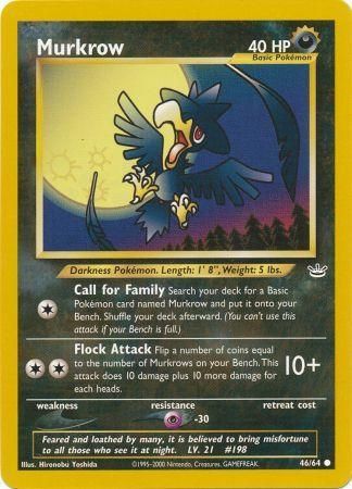 Murkrow (46/64) [Neo Revelation Unlimited] | Rock City Comics