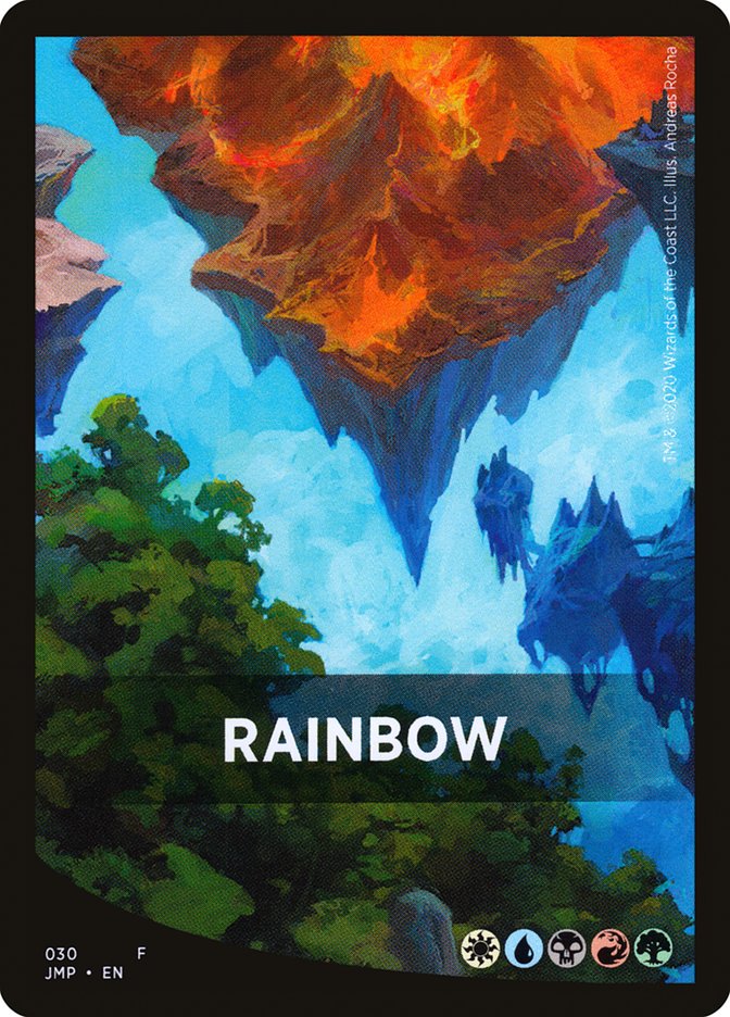 Rainbow Theme Card [Jumpstart Front Cards] | Rock City Comics