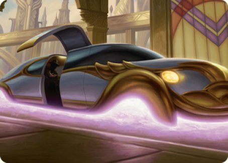 Mysterious Limousine Art Card [Streets of New Capenna Art Series] | Rock City Comics