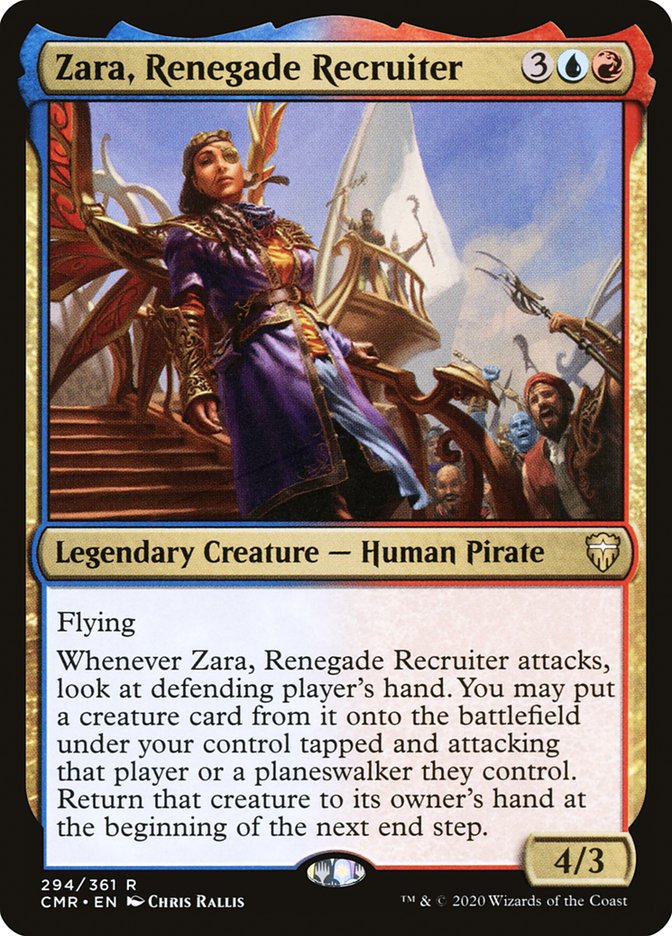 Zara, Renegade Recruiter [Commander Legends] | Rock City Comics