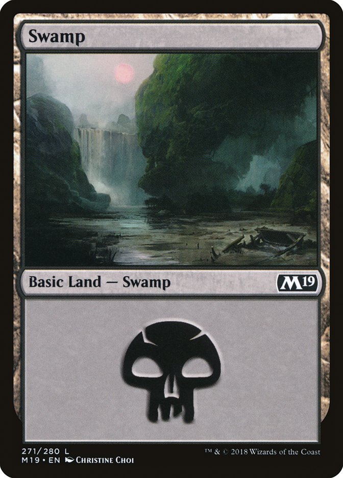 Swamp (271) [Core Set 2019] | Rock City Comics