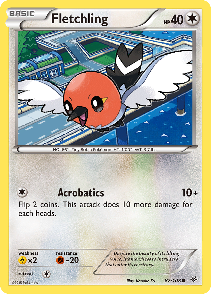 Fletchling (82/108) [XY: Roaring Skies] | Rock City Comics