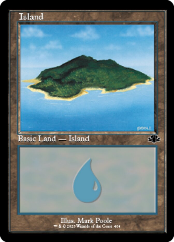 Island (404) (Retro) [Dominaria Remastered] | Rock City Comics