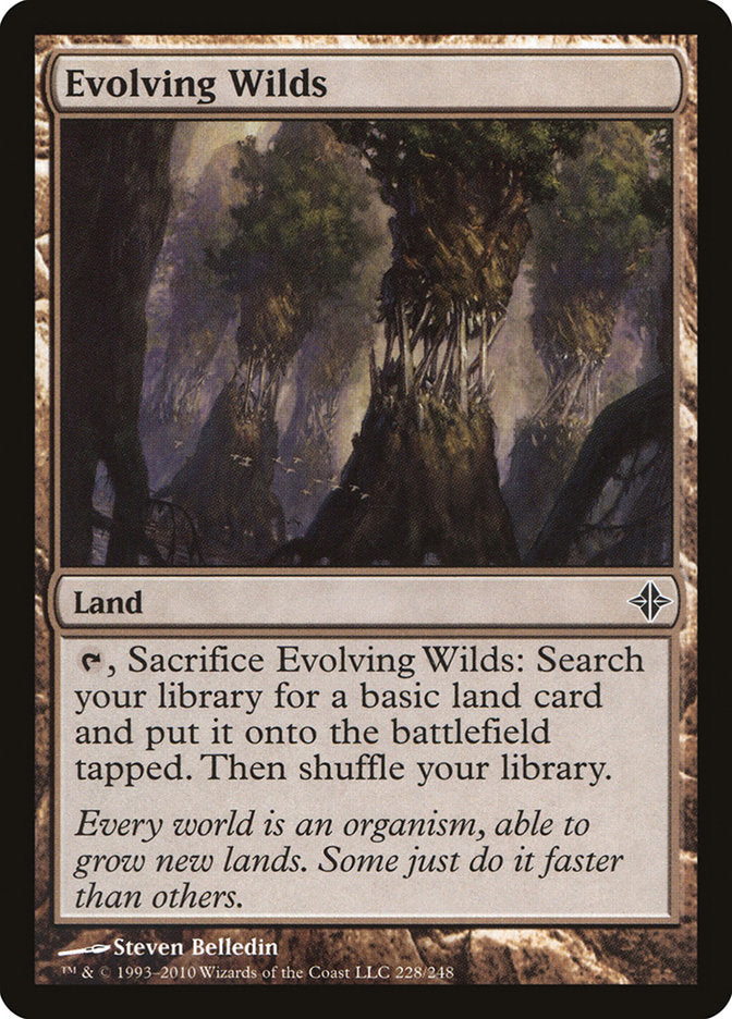 Evolving Wilds [Rise of the Eldrazi] | Rock City Comics