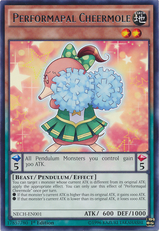 Performapal Cheermole [NECH-EN001] Rare | Rock City Comics