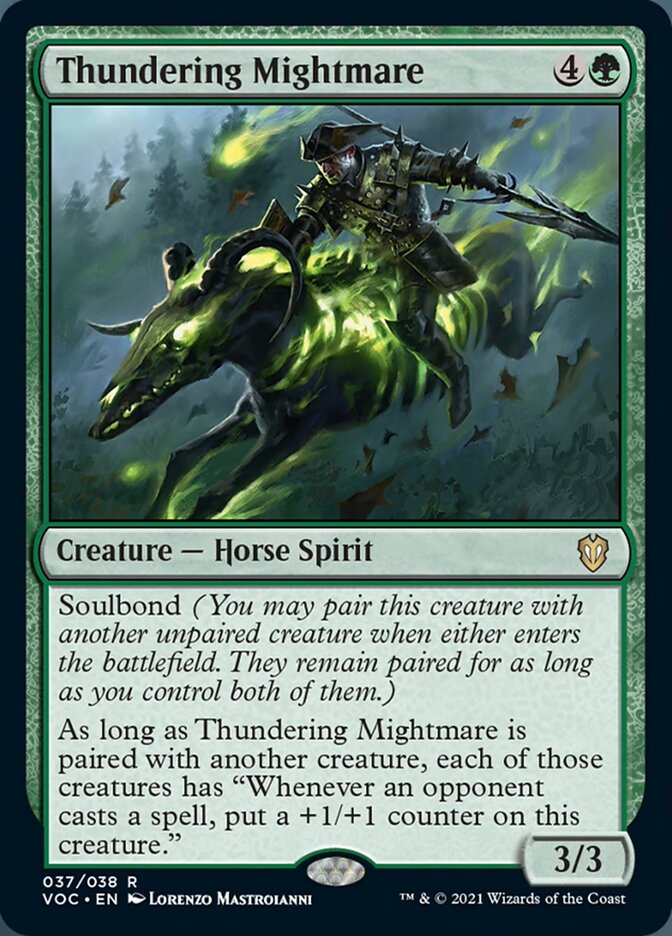 Thundering Mightmare [Innistrad: Crimson Vow Commander] | Rock City Comics