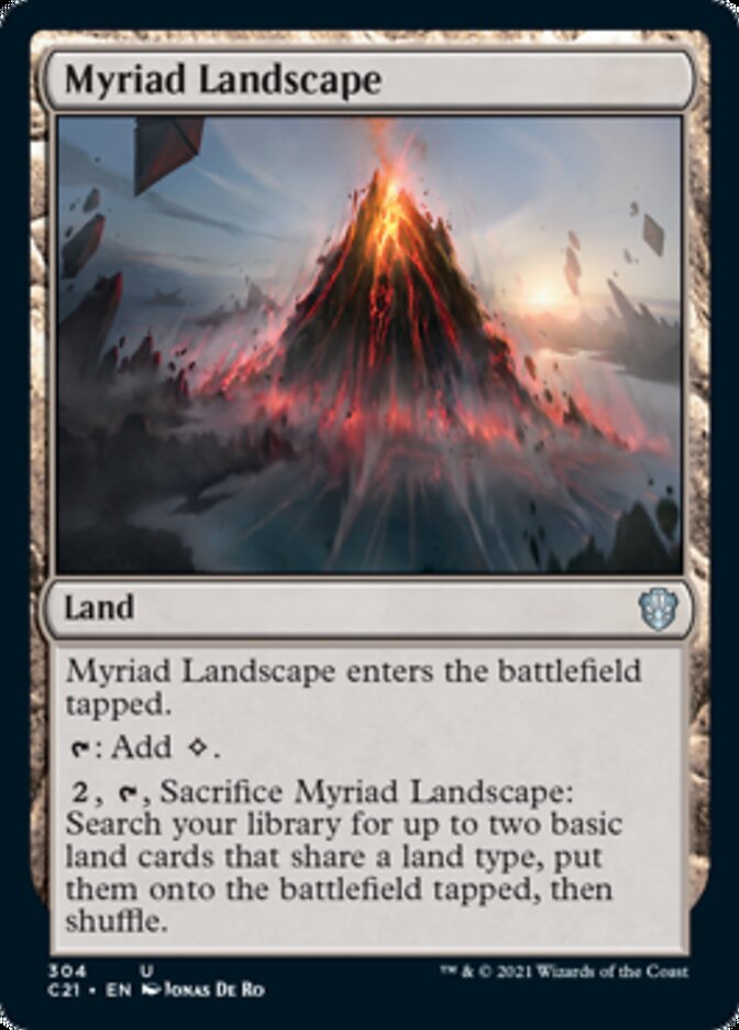 Myriad Landscape [Commander 2021] | Rock City Comics