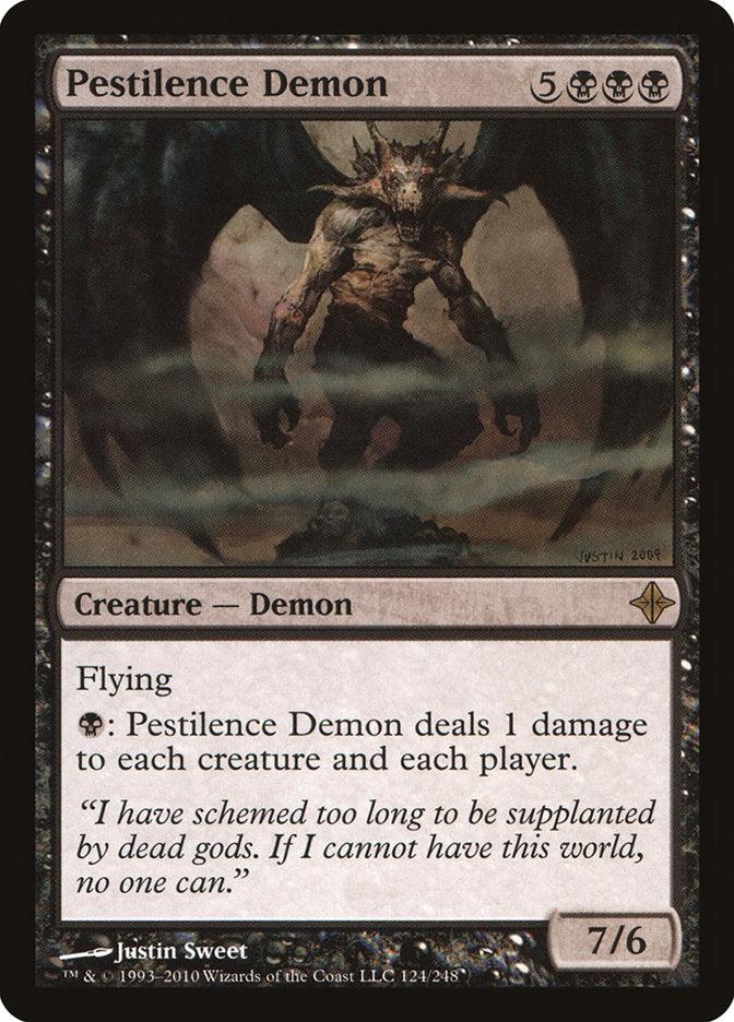 Pestilence Demon [Rise of the Eldrazi] | Rock City Comics