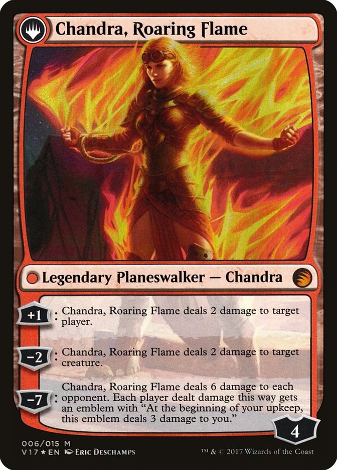 Chandra, Fire of Kaladesh // Chandra, Roaring Flame [From the Vault: Transform] | Rock City Comics