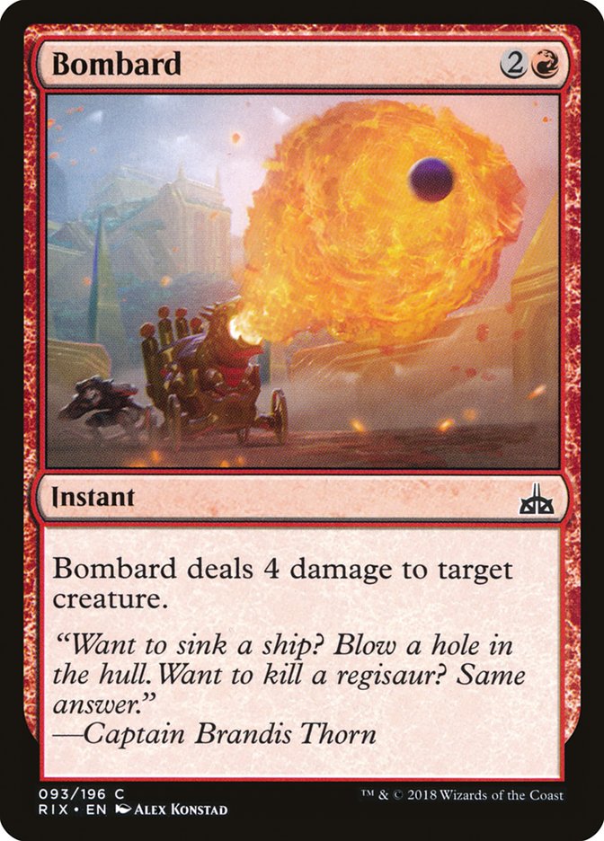 Bombard [Rivals of Ixalan] | Rock City Comics