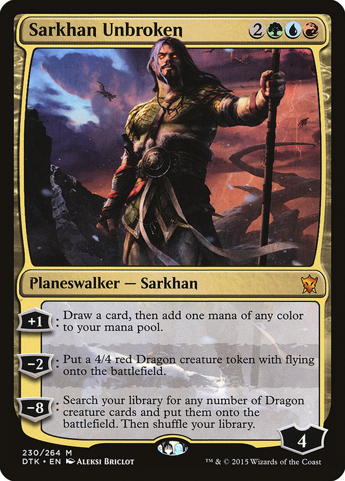 Sarkhan Unbroken [Dragons of Tarkir] | Rock City Comics