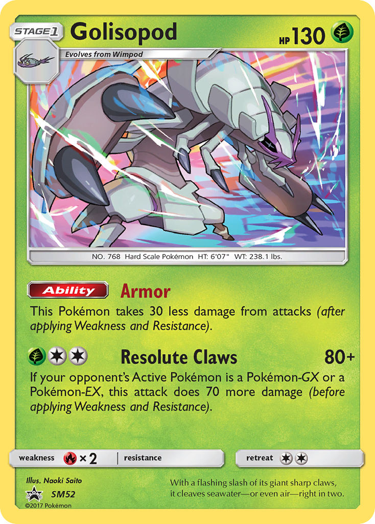 Golisopod (SM52) [Sun & Moon: Black Star Promos] | Rock City Comics