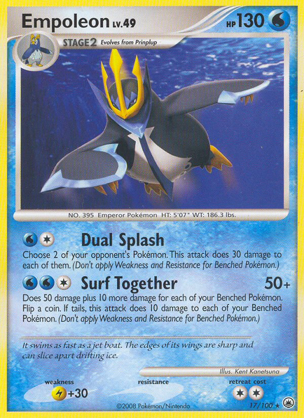 Empoleon (17/100) [Diamond & Pearl: Majestic Dawn] | Rock City Comics