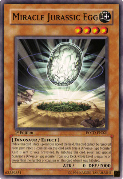 Miracle Jurassic Egg [POTD-EN021] Common | Rock City Comics
