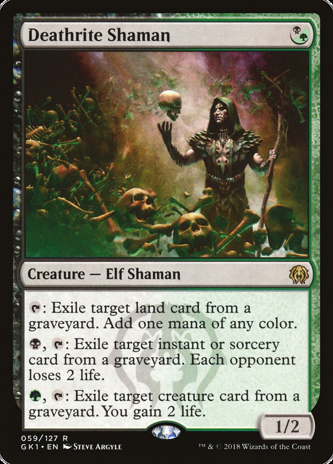 Deathrite Shaman [Guilds of Ravnica Guild Kit] | Rock City Comics