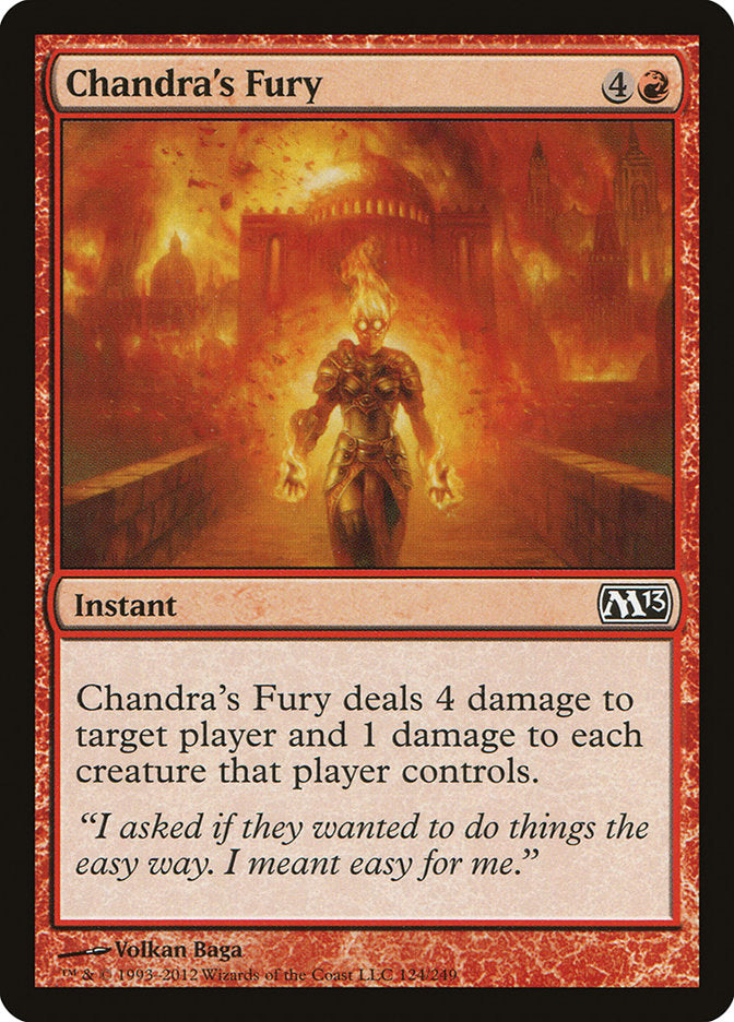 Chandra's Fury [Magic 2013] | Rock City Comics