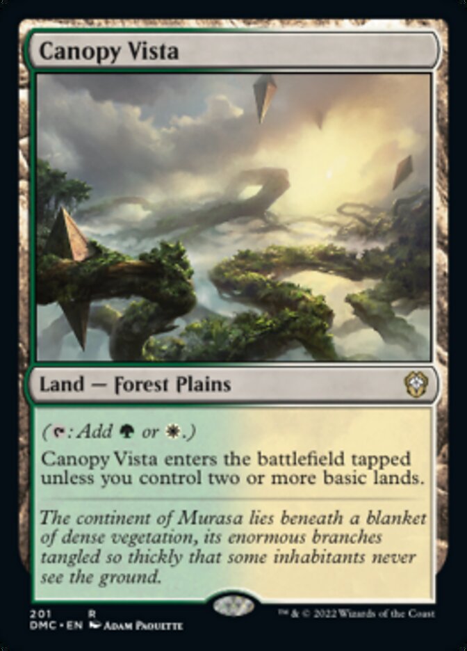 Canopy Vista [Dominaria United Commander] | Rock City Comics