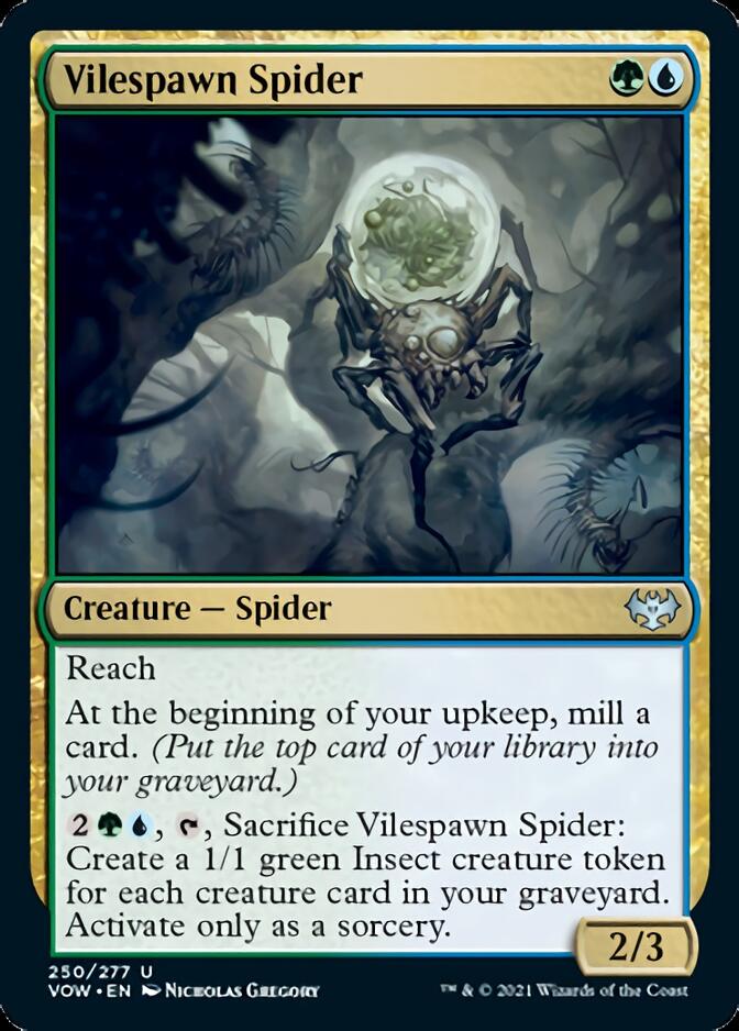 Vilespawn Spider [Innistrad: Crimson Vow] | Rock City Comics