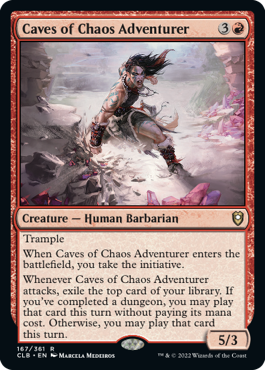 Caves of Chaos Adventurer [Commander Legends: Battle for Baldur's Gate] | Rock City Comics