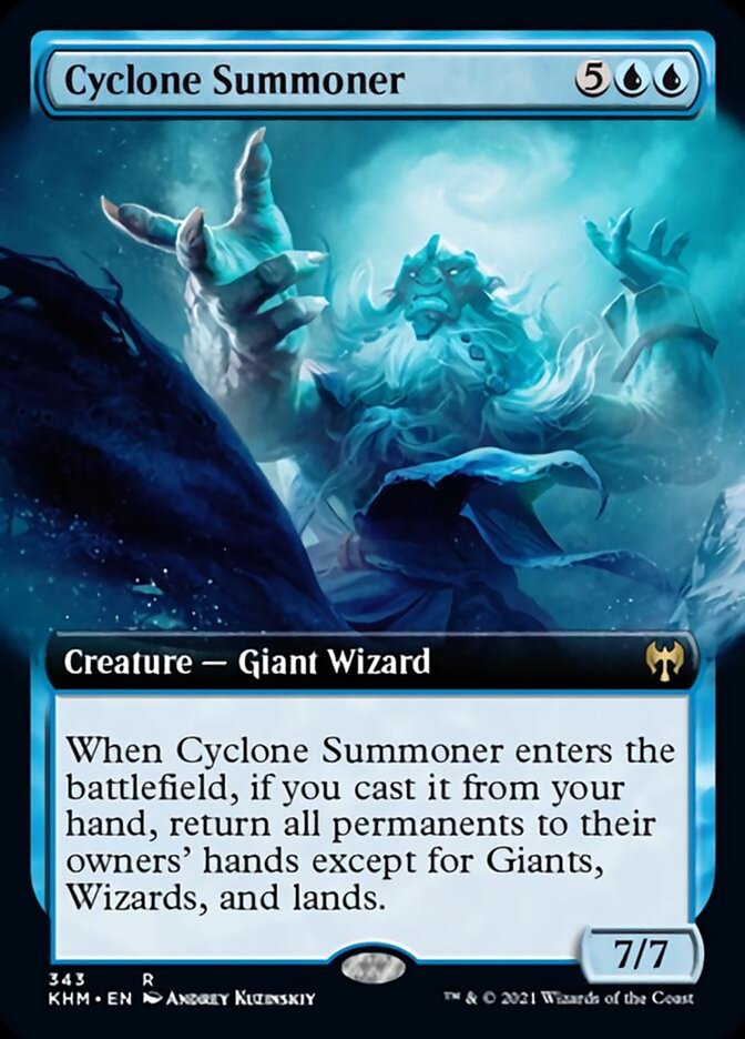 Cyclone Summoner (Extended Art) [Kaldheim] | Rock City Comics