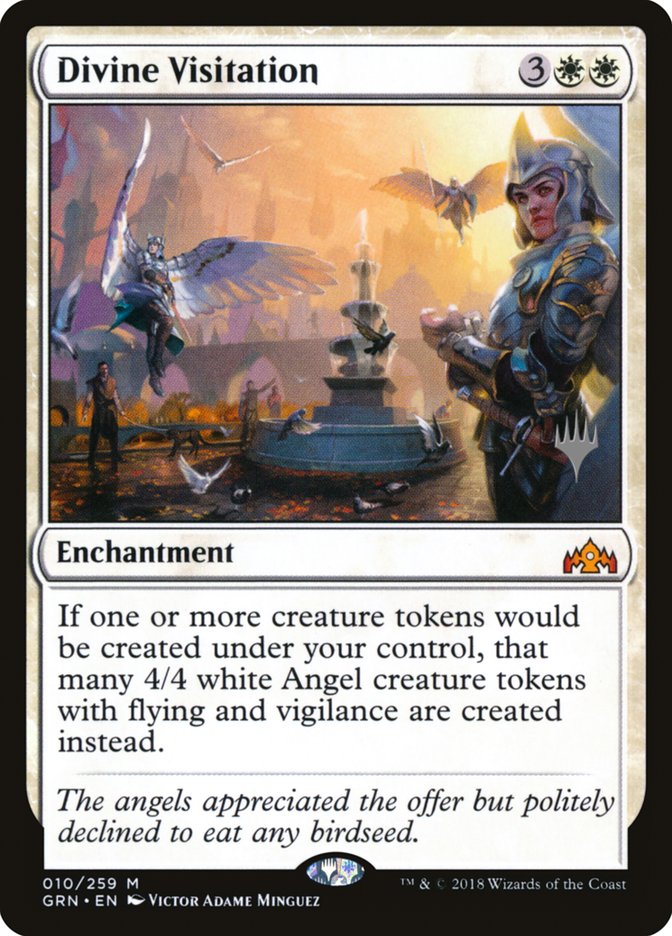 Divine Visitation (Promo Pack) [Guilds of Ravnica Promos] | Rock City Comics