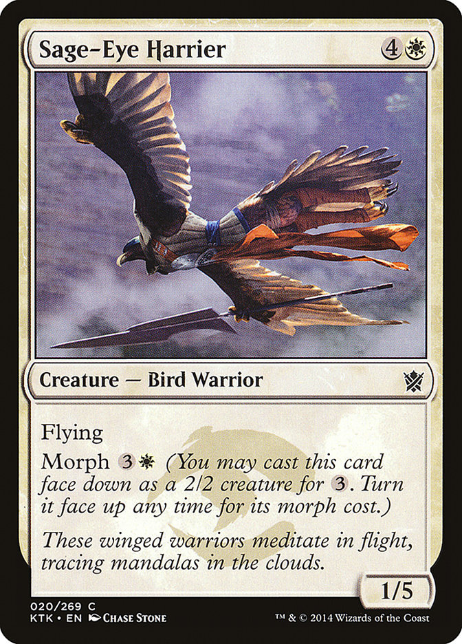 Sage-Eye Harrier [Khans of Tarkir] | Rock City Comics