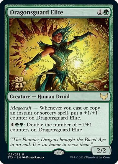 Dragonsguard Elite [Strixhaven: School of Mages Prerelease Promos] | Rock City Comics