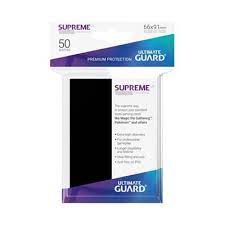 UG Sleeves Supreme UX Black 50CT | Rock City Comics