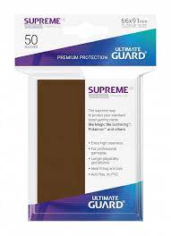 UG Sleeves Supreme UX Brown 50CT | Rock City Comics
