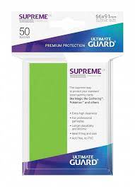 UG Sleeves Supreme UX Light Green 50CT | Rock City Comics