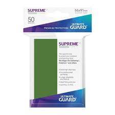 UG Sleeves Supreme UX Green 50CT | Rock City Comics