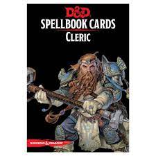 D&D Spellbook Cards: Cleric | Rock City Comics