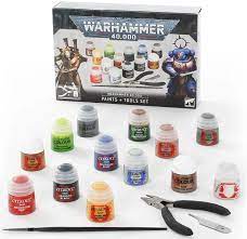 Warhammer 40K: Paint+Tool Set | Rock City Comics