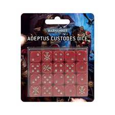 Warhammer 40K Adeptus Custodes Dice | Rock City Comics