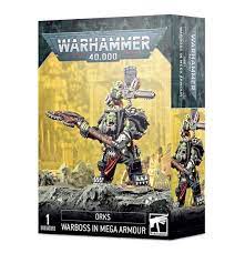 Warhammer 40K Orks Warboss in Mega Armour | Rock City Comics