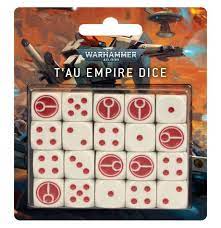 Warhammer 40K T'au Empire Dice | Rock City Comics