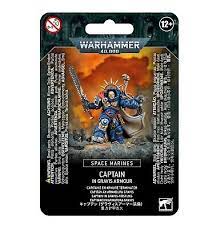 Warhammer 40K Space Marines Captain in Gravis Armour | Rock City Comics