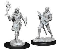 Critical Role Unpainted Minis: PALLID ELF ROGUE/BARD MALE | Rock City Comics